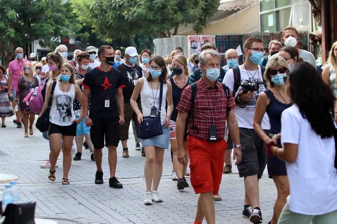 Βόλτα για τους τουρίστες στο κέντρο