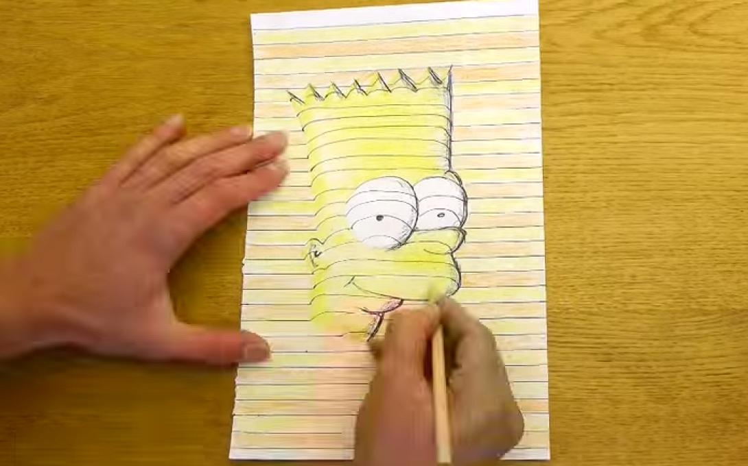 Πως να ζωγραφίσεις 3D (βίντεο)