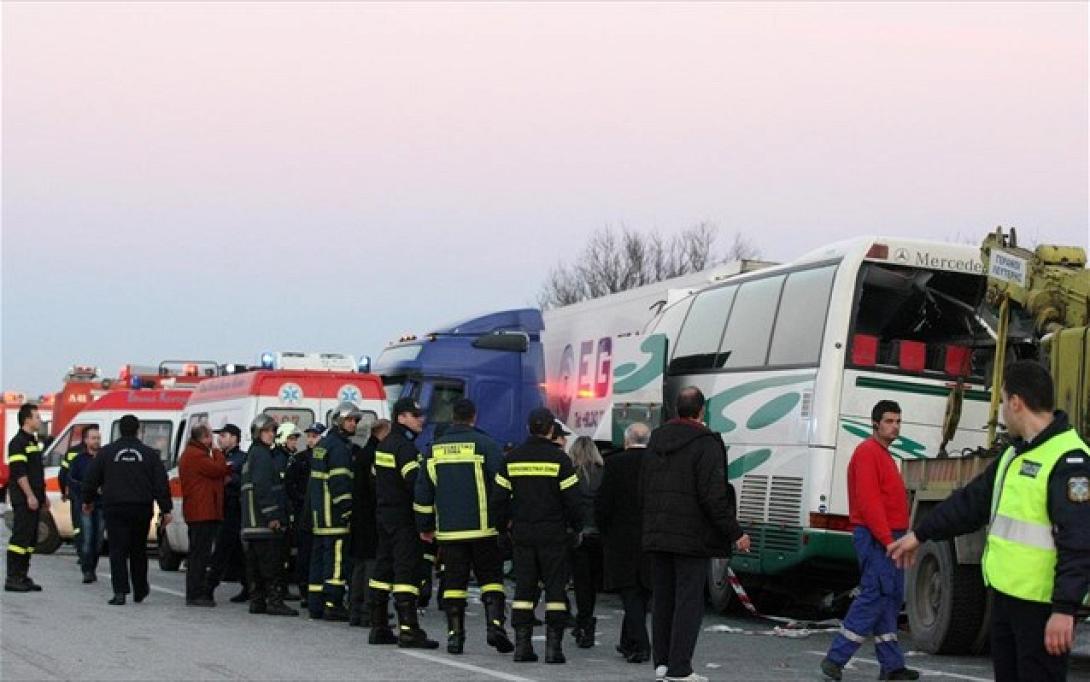 Εκτός κινδύνου ο οδηγός του ΚΤΕΛ στο δυστύχημα στα Μάλγαρα