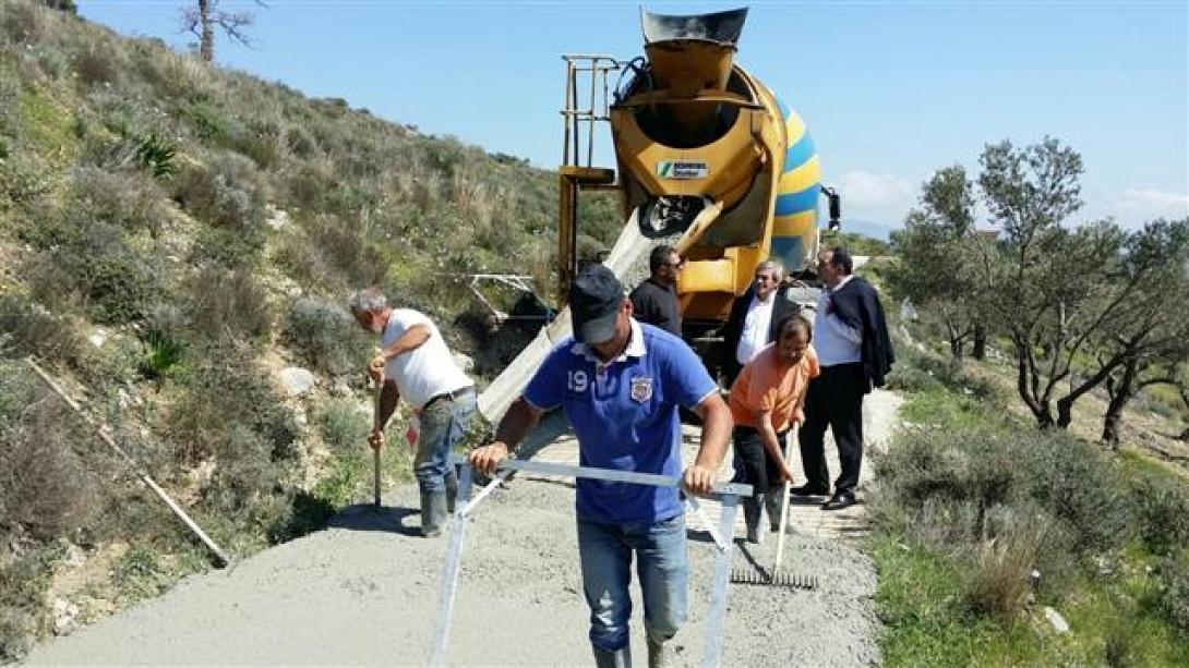 Αποκατάσταση Αγροτικών Δρόμων από το Δήμο Ηρακλείου 