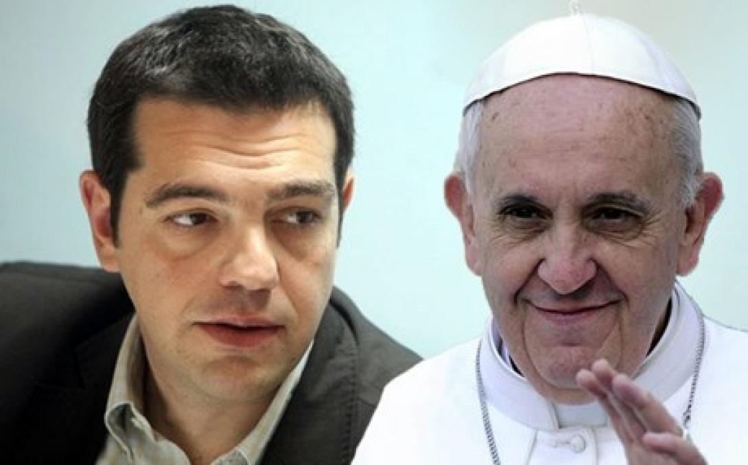 Ο πάπας Φραγκίσκος υποδέχεται τον Αλέξη Τσίπρα