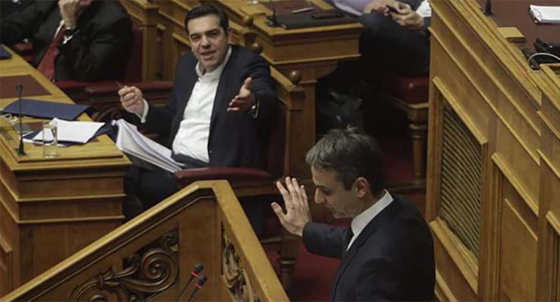 τσίπρας μητσοτάκης βουλή