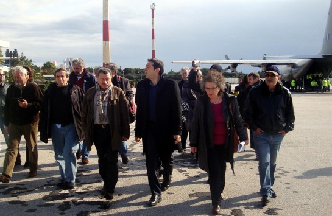 Αισιοδοξία Αλ.Τσίπρα από την Μυτιλήνη για το εκλογικό αποτέλεσμα
