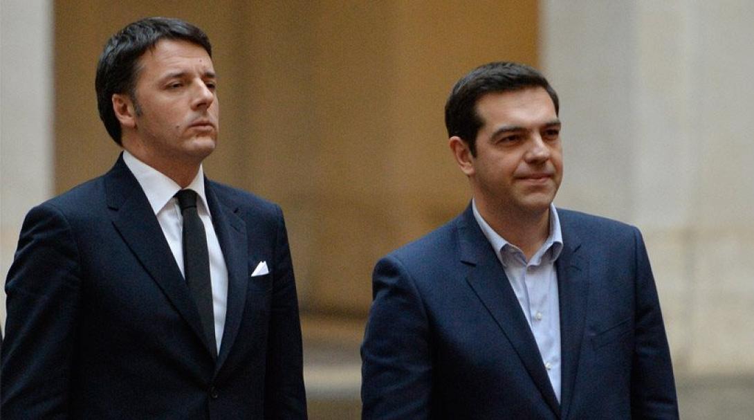 Αλ. Τσίπρας: Θέλουμε χρόνο να ετοιμάσουμε το δικό μας σχέδιο - Στήριξη από τον Ιταλό πρωθυπουργό