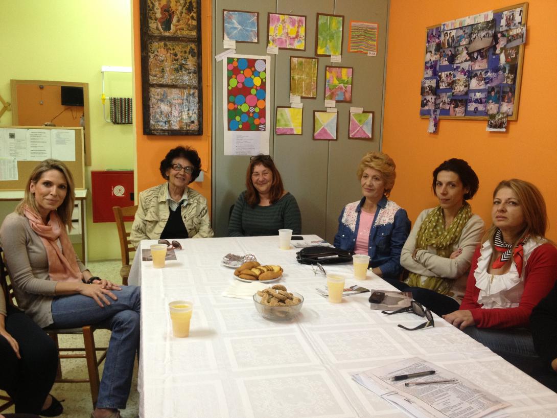 Επίσκεψη Μαρίας Τσόκα στο Σύλλογο Γονέων Κηδεμόνων και Φίλων των Ατόμων, Παιδιών και Ενηλίκων με αναπηρία “Αγάπη”