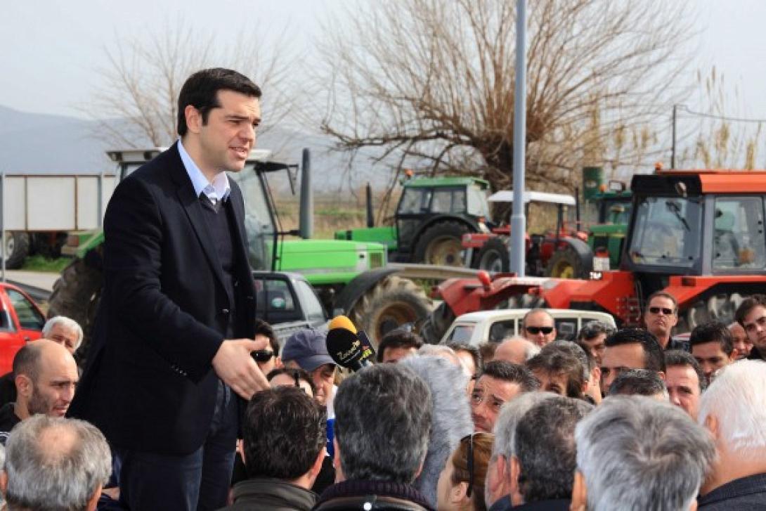 τσίπρας τρακτέρ