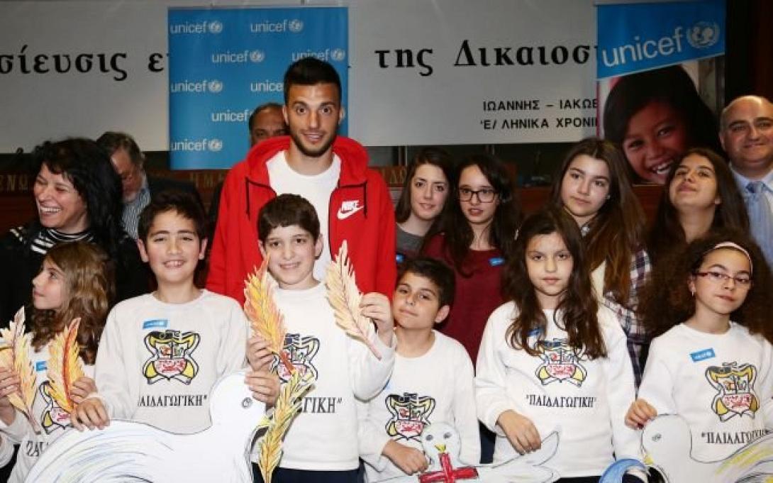 Στη UNICEF τα έσοδα του αγώνα Ολυμπιακός-Απόλλων