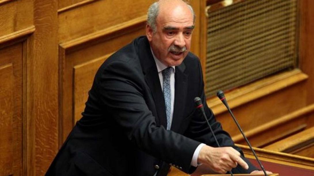 Για καταχρηστική παραβίαση του Συντάγματος κατηγόρησε ο Β. Μειμαράκης το ΣΥΡΙΖΑ