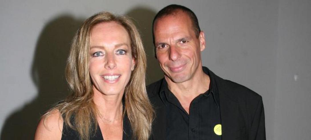 Η όμορφη Δανάη Στράτου στο πλευρό του Γιάννη Βαρουφάκη