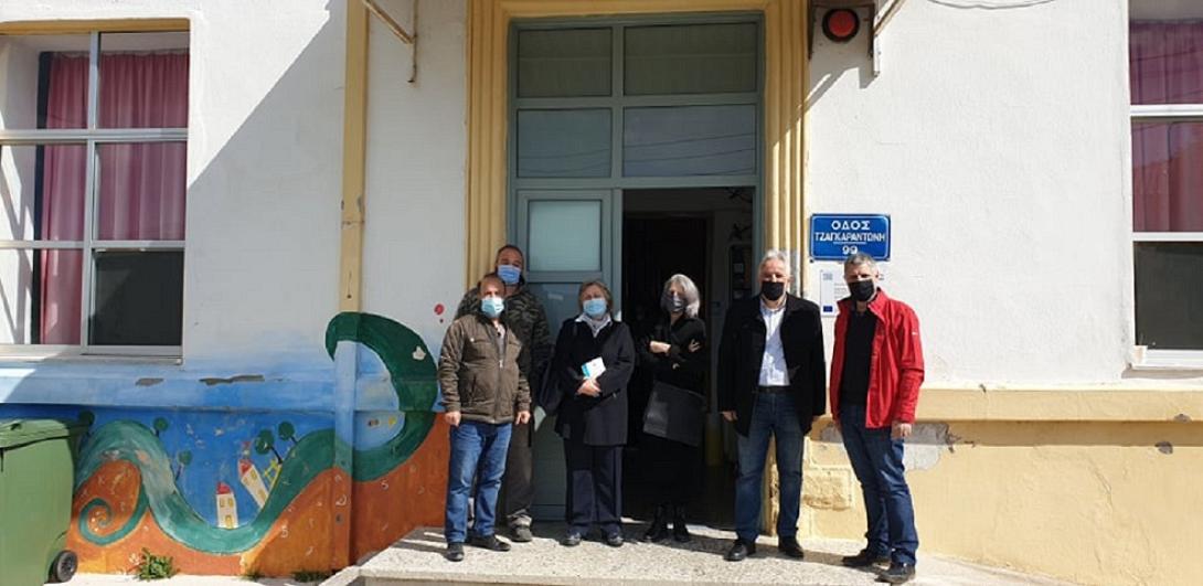 Στα σχολικά συγκροτήματα της Κοινότητας Βενεράτου οι Αντιδήμαρχοι Παιδείας και Πολιτισμού