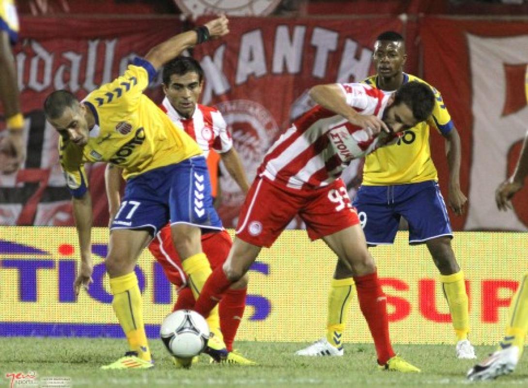 5-0 ο Ολυμπιακός τη Βέροια