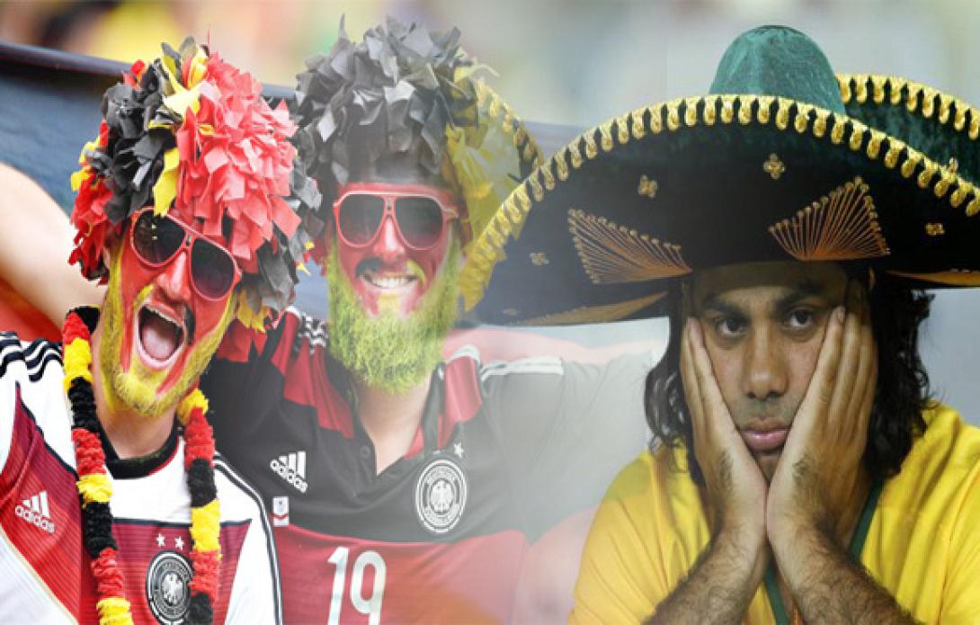 'Εκρηξη συναισθημάτων σε Βραζιλιάνους και Γερμανούς! (φωτογραφίες)