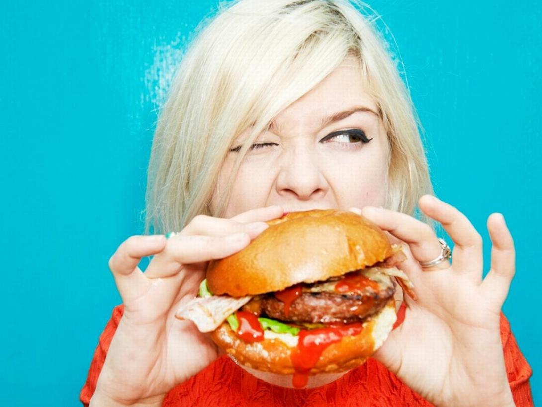 γυναίκα - burger