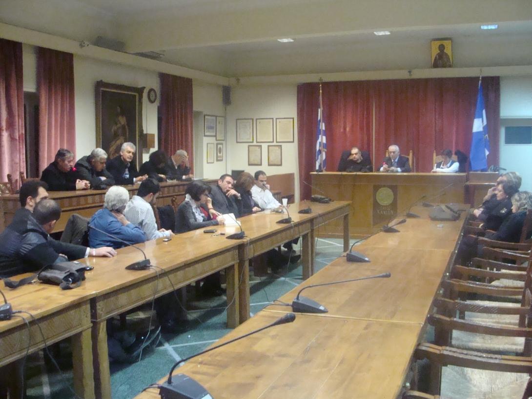 Συνεδρίαση Δημοτικού Συμβουλίου Χανίων την Δευτέρα