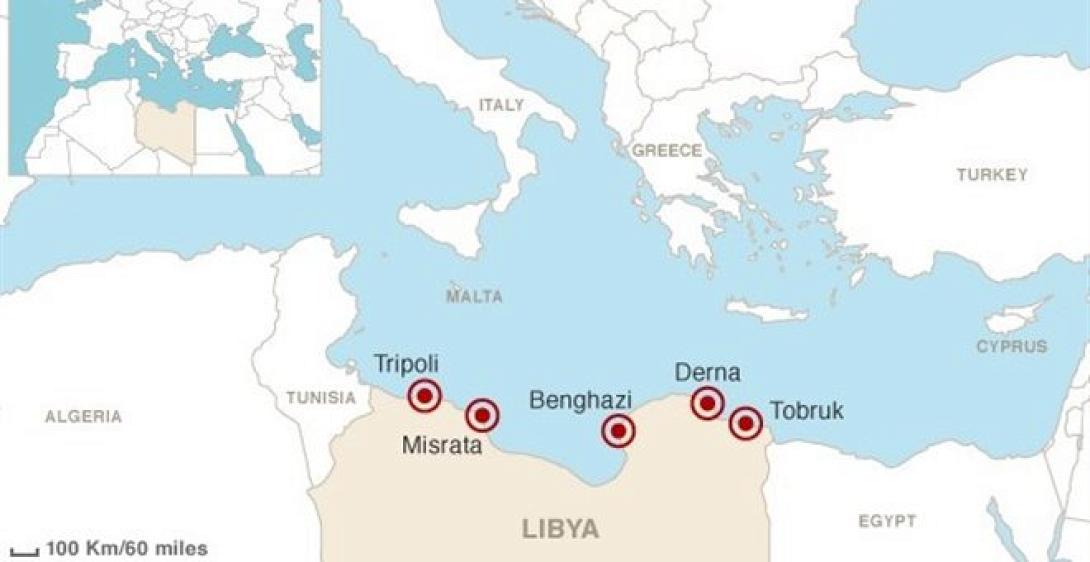 CNN: Στο Λιβυκό Πέλαγος, κοντά στην Κρήτη (νότια ευρωπαϊκά σύνορα) οι τζιχαντιστές