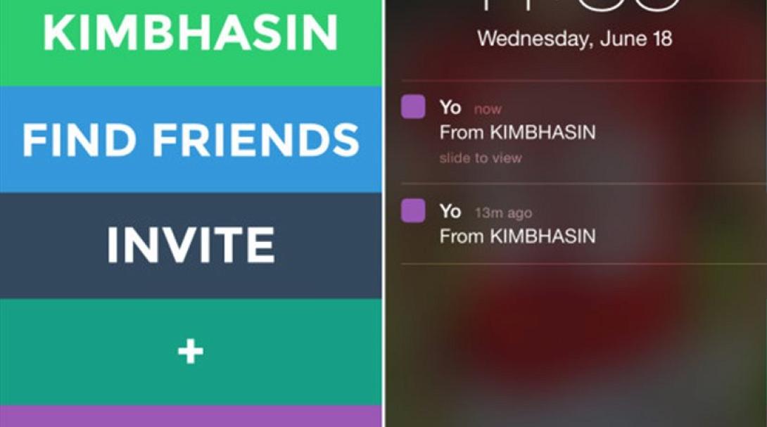 Συνεννοούνται γράφοντας μόνο τη λέξη "Yo" 