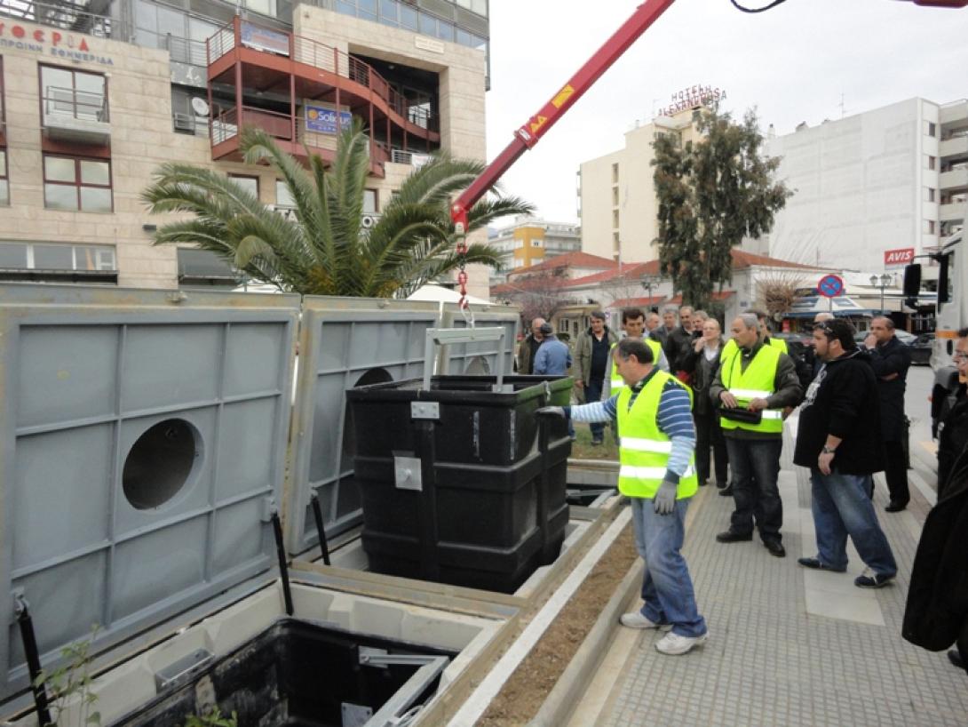 &quot;Επιμένουμε Ρέθυμνο&quot;: υπόγειους κάδους απορριμμάτων προτείνει το δίκτυο