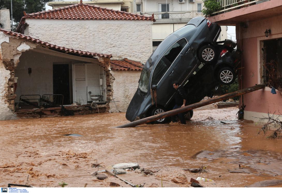 πλημμύρες αττική