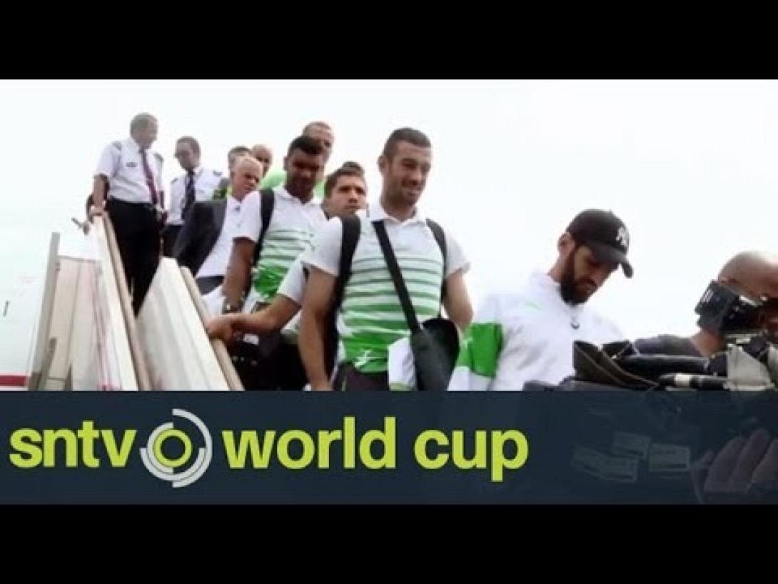 Yποδοχή ηρώων στην εθνική  Αλγερίας (video)