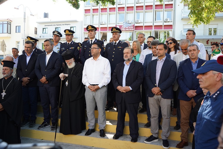 Το παρών έδωσαν ο Αρχιεπίσκοπος Κρήτης, βουλευτές και εκπρόσωποι της τοπικής αυτοδιοίκησης