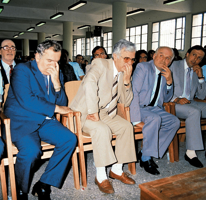 Φωτογραφικό στιγμιότυπο από τη δίκη για το ναυάγιο του ΗΡΑΚΛΕΙΟΝ.