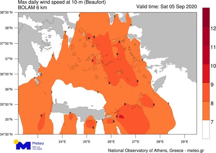 ο πίνακας του meteo 