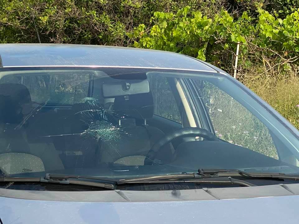 το ΙΧ με το οποίο συγκρούστηκε το πατίνι του μικρού